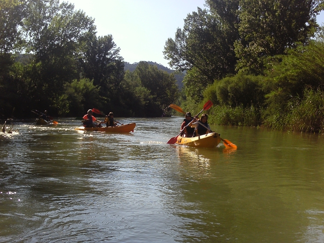 Descenso de aguas tranquilas