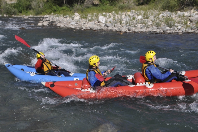  Descendre la rivière et montrer qui est l'intrépide