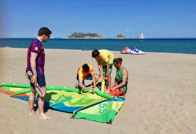 Preparando el kile
