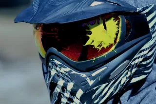 Paintball mit 100 Bällen + Lammgrill