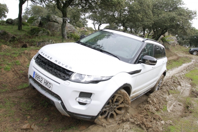 Land Rover en acción
