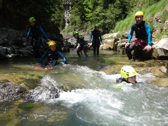  Praticare il canyoning 