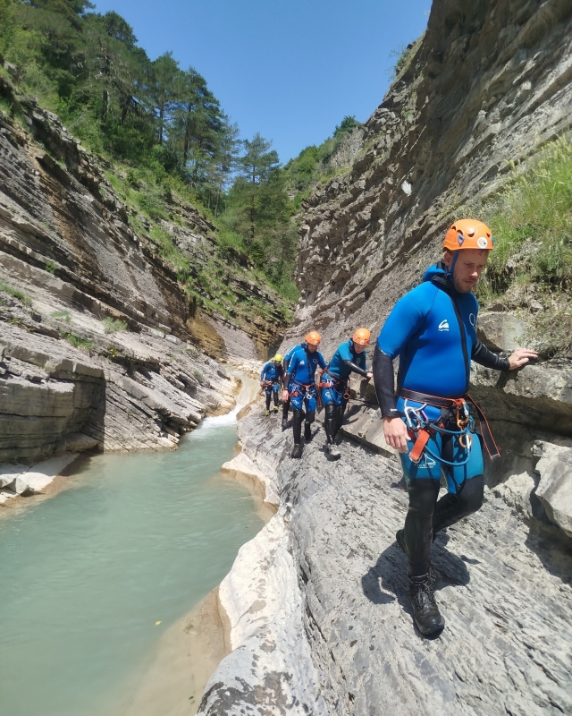 Entrando al cañón de Sorrosal (2)