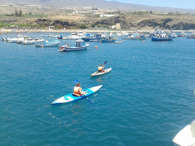  Rowing in the sea