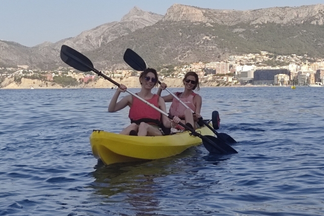  Montées en kayak double