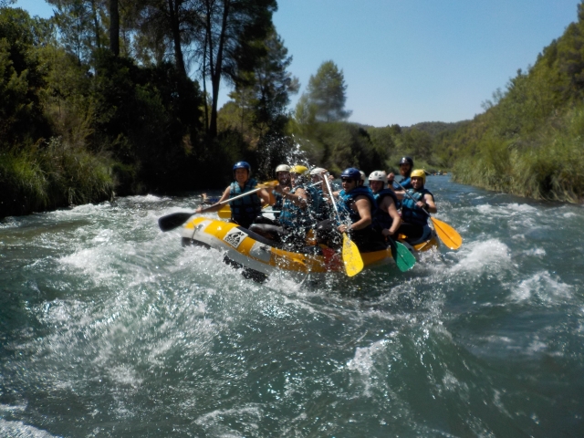 Rafting descent 