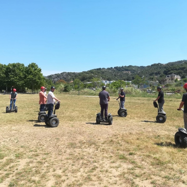 Primera toma de contacto con los segways