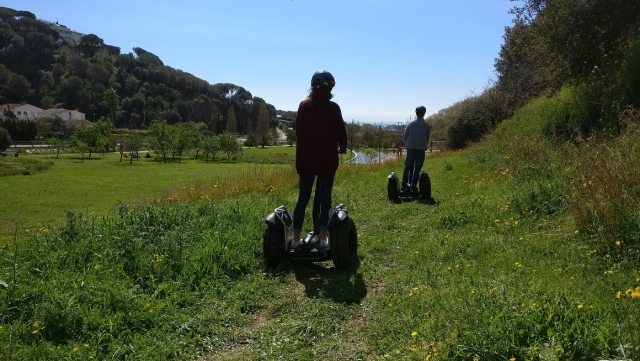 Segways en la montaña