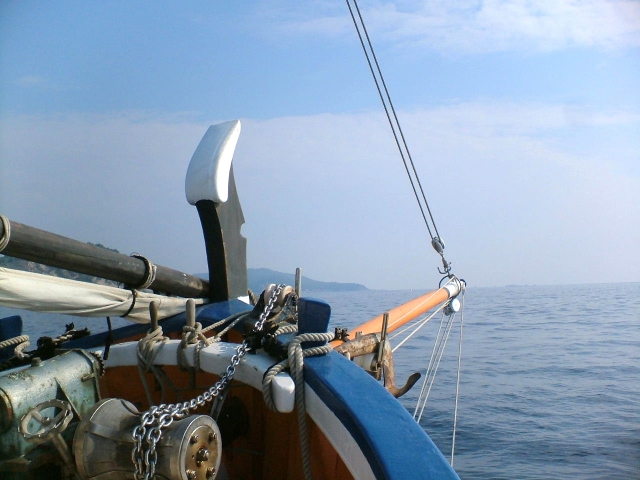  Proue du bateau