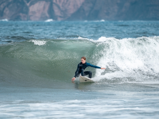 Curso de surf em Famara Playa, Lanzarote 4 horas