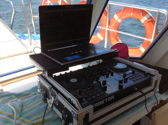  Music equipment ready 