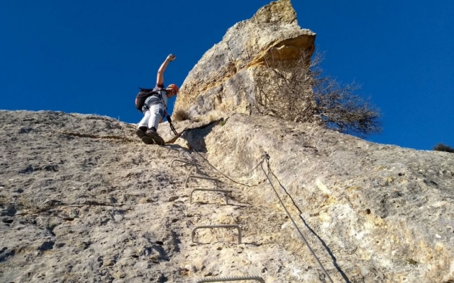  Travel a via ferrata without fear