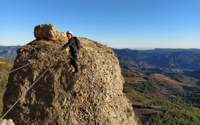 Via Ferrata in Morera del Montsant 4h