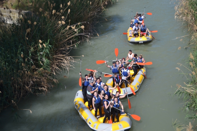  festa in rafting 