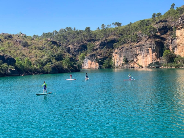  Parcours SUP sur la rivière Guadiela 