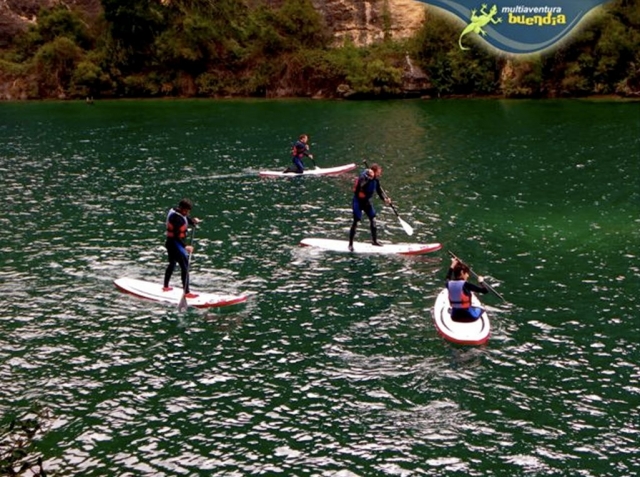 Paddle surf dans la rivière Gudiela 
