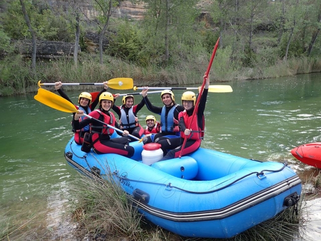  Rafting session in the Guadiela