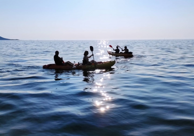 Travesia en kayak