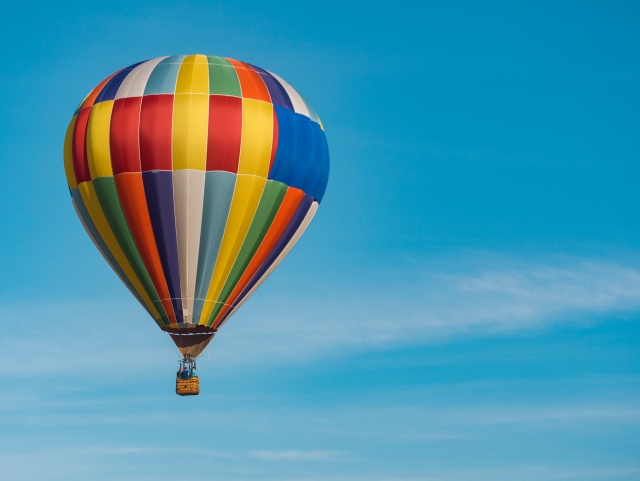  Romantische Ballonfahrt 