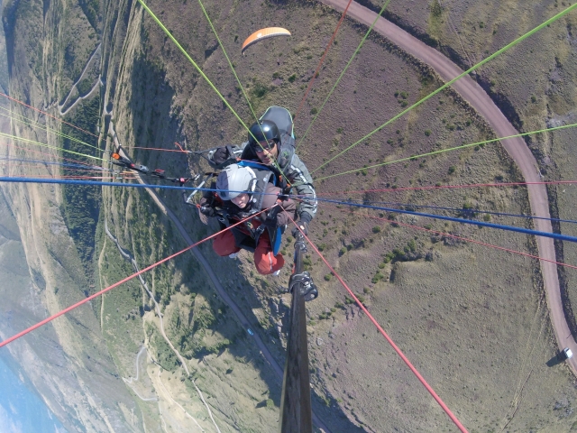 Experiencia aérea en parapente