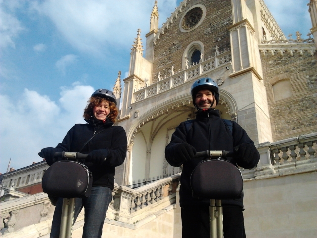Descobrindo a cidade em uma excursão Segway 