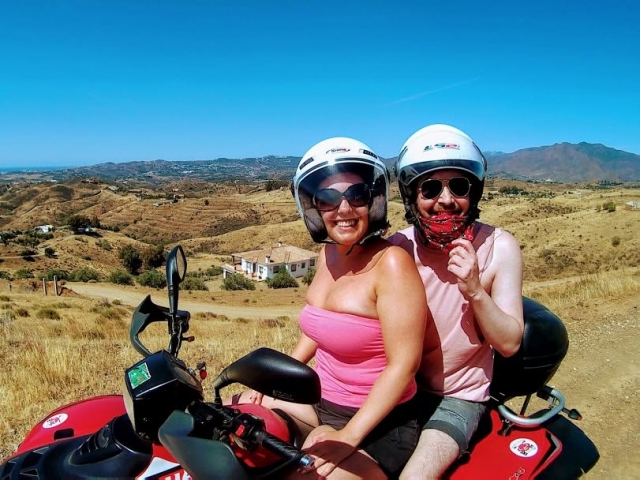 Double quad route along the Costa del Sol, 2 hours