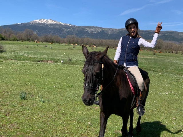  Randonnée équestre à Lozoya del Valle 