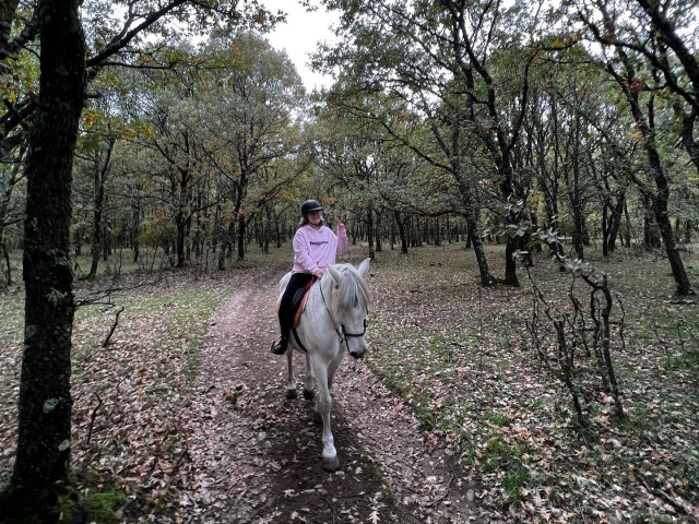  Randonnée équestre dans la vallée de Lozoya 