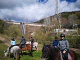 Ruta a caballo por la Presa Los Pajareros, 2 horas