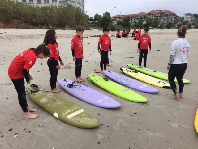 Clase de surf