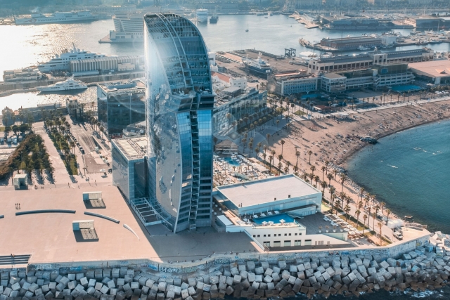 La playa de Barcelona