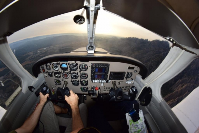 Cabina di pilotaggio 