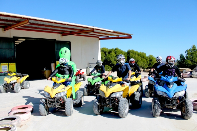 Ruta en cuatrimoto