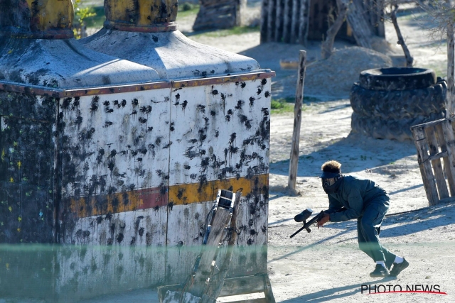 Campo de batalla para el gotcha con obstáculos