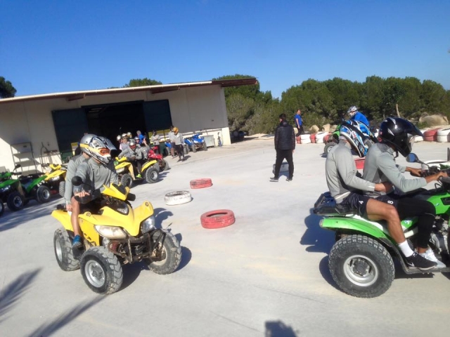 Quads en el circuito