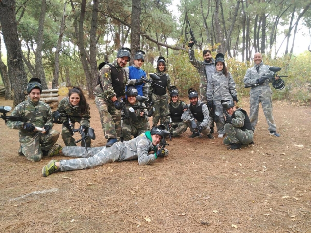 Equipo de paintball
