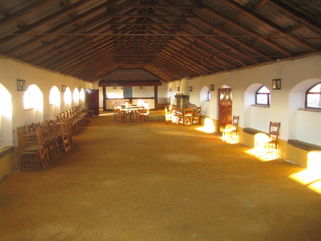  L'interno della sala da pranzo 