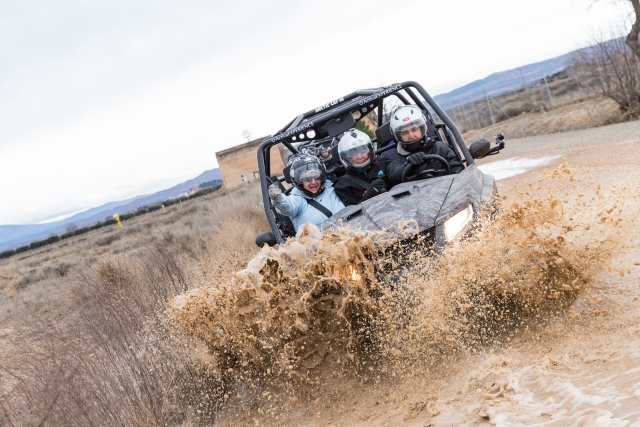 Familienroute in Buggy Laguna de lor 
