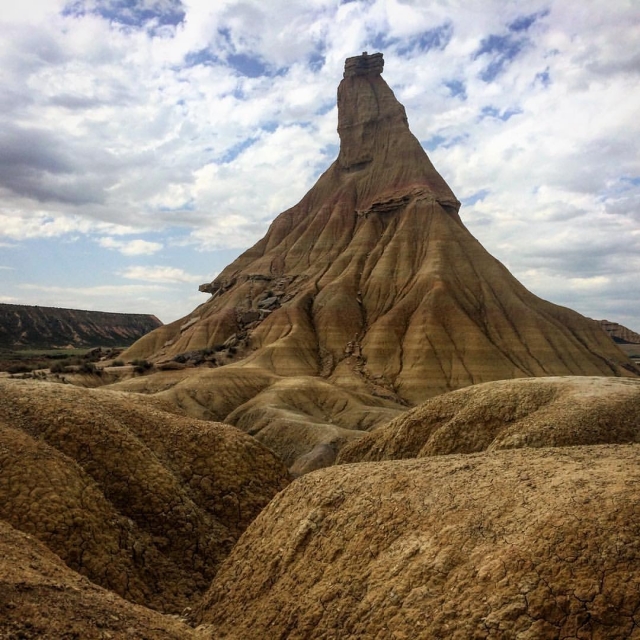  Mit dem Mountainbike durch die Bardenas Reales fahren 