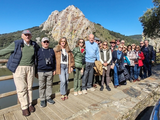 Foto de grupo duranle la ruta