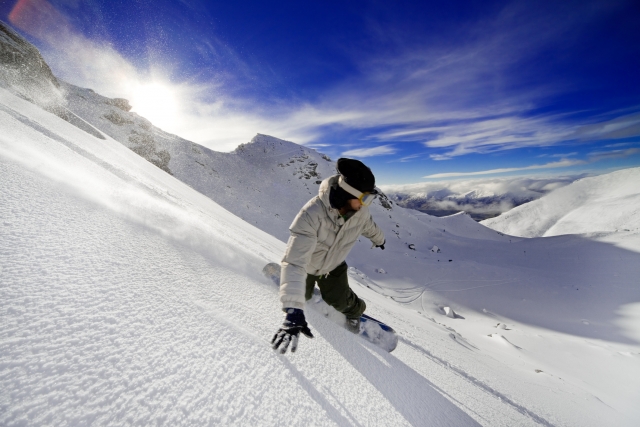 Snowboard en Sierra Nevada