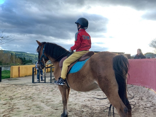 Montando a caballo en San Martín de Valdeiglesias