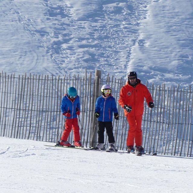 Clase de esquí para dos en La Molina