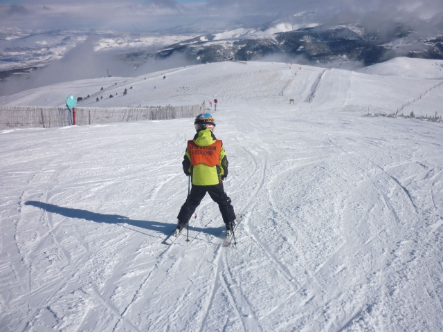  Young skier 