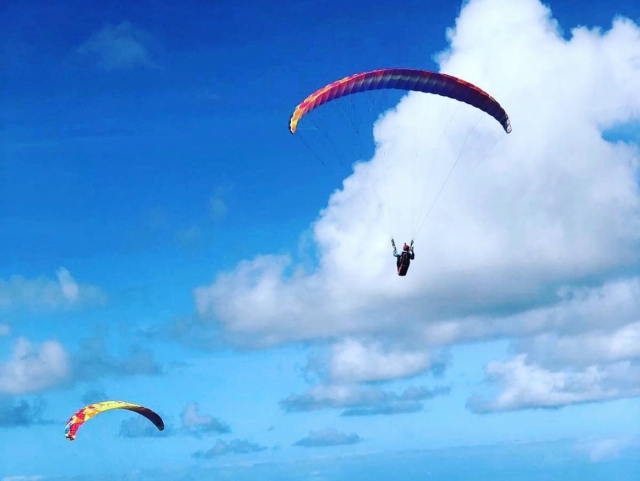  Volare in parapendio e volare tra le nuvole 
