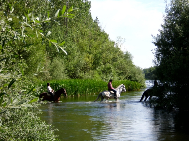  Con i cavalli lungo le rive del Tormes