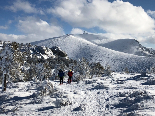 Raquetas de nieve en Madrid
