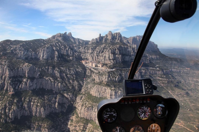 Vistas desde el helicoptero