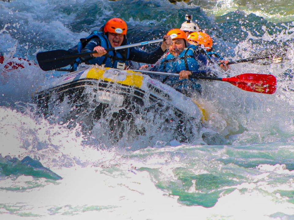 Descenso del Sella en rafting Descenso del Sella en rafting