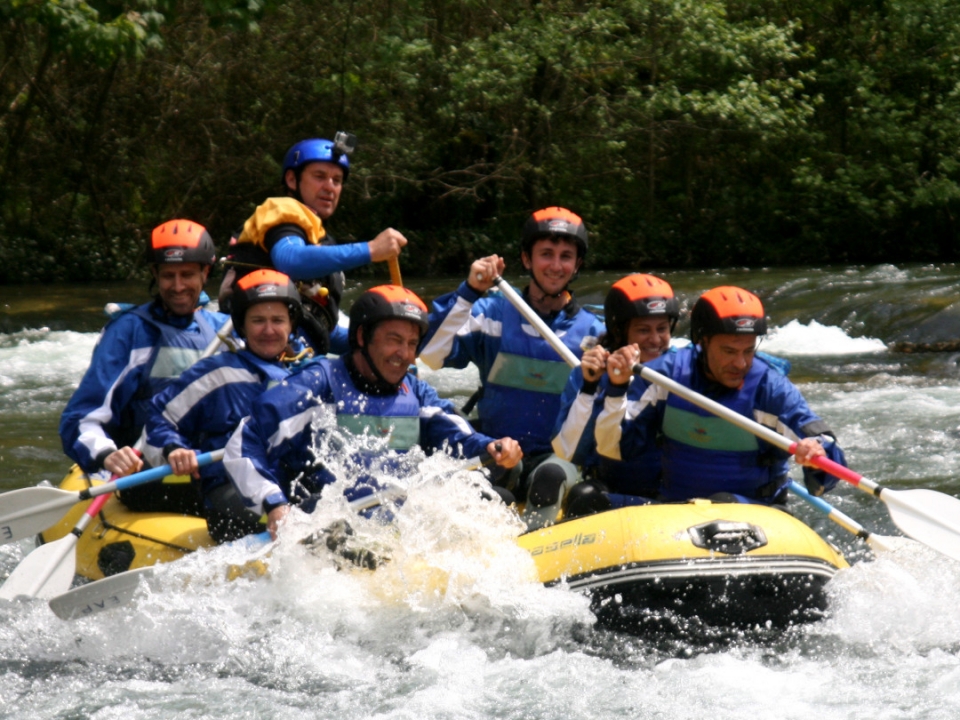  rafting in the Cares